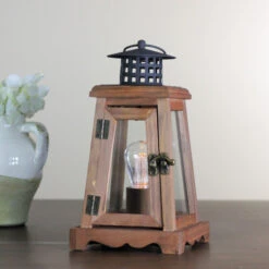 10" Brown And Black LED Lighted Trapezoid Hanging Indoor Lantern -Christmas Decoration Store 0hbu2nsak5vwe9kwvkzhqm4sg0pxmk1l 54646.1588396760