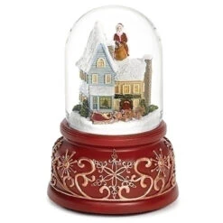 6" Tall Music House Dome Table Top Decoration