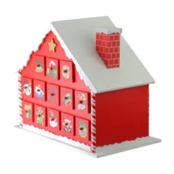Northlight 10.25" Red And White Advent House With Chimney Storage Box -Christmas Decoration Store 1iyuxlixgxafyrwedmiqop8fdik5gvux 18276.1588350472
