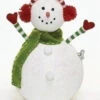 Roman 12" White Animated And Musical Snowman With Earmuffs Christmas Figurine