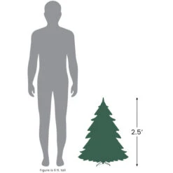 Northlight 28" Balsam Pine Medium Artificial Christmas Tree - Unlit -Christmas Decoration Store 2.527 87436.1682597786