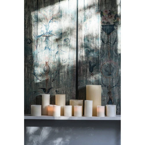 Set Of 6 Ivory Contemporary LED Candles With Remote Box 6" 6 Set Of 6 Ivory Contemporary LED Candles With Remote Box 6" - Image 4