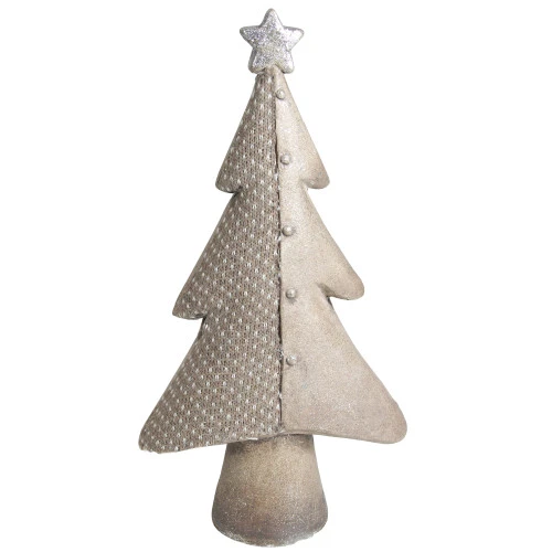 Northlight 15" Gray And Silver Christmas Tree With Star Tabletop Decor 3 Northlight 15" Gray And Silver Christmas Tree With Star Tabletop Decor