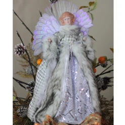 Northlight 16" Lighted Fiber Optic Angel In Silver Gingham Coat Christmas Tree Topper 7 Northlight 16" Lighted Fiber Optic Angel In Silver Gingham Coat Christmas Tree Topper -Christmas Decoration Store 4zrbf6dchcwcdtsw7vverjaec1fv6twx 50720.1588415526