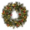 Christmas Central Pre-Lit Wintry Pine Artificial Christmas Wreath, 24-Inch, Clear Lights 2 Christmas Central Pre-Lit Wintry Pine Artificial Christmas Wreath, 24-Inch, Clear Lights -Christmas Decoration Store aixl1a4qh2xnzqdrbidmsuudwddyb4f0 13564.1670490063