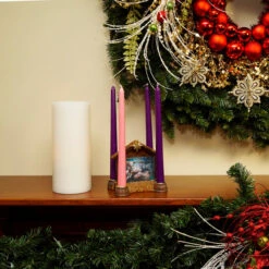 Roman 5.5" Gold Away In The Manger Animals With Baby Jesus Christmas Advent Candle Holder 7 Roman 5.5" Gold Away In The Manger Animals With Baby Jesus Christmas Advent Candle Holder -Christmas Decoration Store ambpedtkii0e3hy6okhtyzs7tsz8ri2m 53707.1588397114