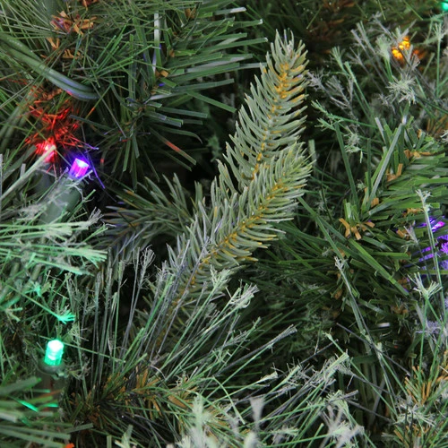 Northlight Pre-Lit Ashcroft Cashmere Pine Commercial Artificial Christmas Wreath - 72-Inch, Multi LED Lights 4 Northlight Pre-Lit Ashcroft Cashmere Pine Commercial Artificial Christmas Wreath - 72-Inch, Multi LED Lights - Image 2