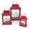 Melrose Set Of 3 Red Indoor/Outdoor Tealight Candle Lanterns 17.75" -Christmas Decoration Store bvmpjz6q6fw5kdxt6qgio0vyioejdarr 28035.1588397914