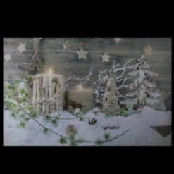 Northlight Country Rustic Winter Christmas LED Lighted Canvas Wall Art 23.5" X 15.5" -Christmas Decoration Store ci75tomfesr29al6smnmzypf79amyc5o 45686.1665610742
