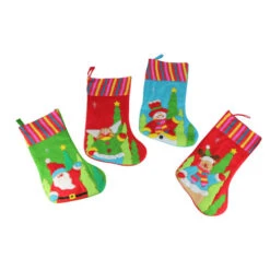 10-Piece Winter Wonderland Christmas Stocking And Novelty Gift Bag Set 14" -Christmas Decoration Store cmi 22100 1203 64382.1588373618