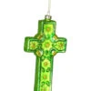 7" Green Celtic Cross Hand Blown Glass Hanging Figurine Ornament 1 7" Green Celtic Cross Hand Blown Glass Hanging Figurine Ornament -Christmas Decoration Store cobaned359 31084.1687961438