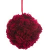 Burgundy Red Plush Glittered Pom Pom Christmas Ball Ornament 6" (152.4 Mm) 1 Burgundy Red Plush Glittered Pom Pom Christmas Ball Ornament 6" (152.4 Mm) -Christmas Decoration Store cy7rasdpso2kgl9wrlugavclvdx57jkl 28538.1588350440