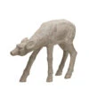 37" White Outdoor Magnesium Deer Figurine Statue - 33683892