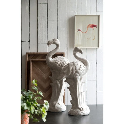 23" White Classic Coastal And Cottage Pelican Figurine 4 23" White Classic Coastal And Cottage Pelican Figurine - Image 2