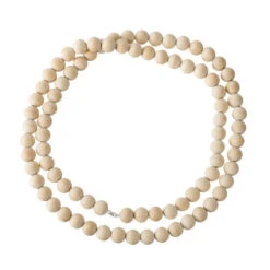 2.9' X 1.6" Pine Sphere Beads Artificial Garland - Unlit