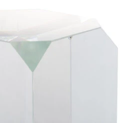 4.5" Clear Modern Chic Style Glass Cube Accent 8 4.5" Clear Modern Chic Style Glass Cube Accent -Christmas Decoration Store dabhg 76939 3 79093.1588357135