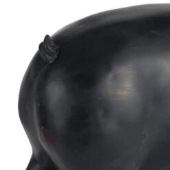 12" Night Black Patio Pig Shaped Decorative Figurine -Christmas Decoration Store dabhg 77055 6 60401.1588359799