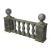 56.25" Gray And Green Classic Style Gated Landscape Section -Christmas Decoration Store dabhg d76488 1 61332.1588359543
