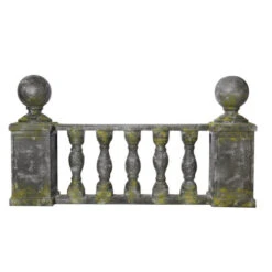 56.25" Gray And Green Classic Style Gated Landscape Section -Christmas Decoration Store dabhg d76488 4 74733.1588359544