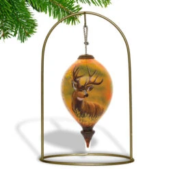 4.75” Brown Mule Deer Hand Painted Mouth Blown Glass Hanging Christmas Ornament 8 4.75” Brown Mule Deer Hand Painted Mouth Blown Glass Hanging Christmas Ornament -Christmas Decoration Store dacf 1710525 3 73277.1601516038