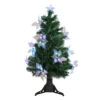 3' Pre-Lit Medium Fiber Optic Floral Artificial Christmas Tree - Multi-Color Lights -Christmas Decoration Store dak gdg 09003f 32249.1588406592