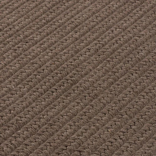 Colonial Mills 2' X 3' Brown Handmade Braided Rectangular Area Throw Rug Runner 4 Colonial Mills 2' X 3' Brown Handmade Braided Rectangular Area Throw Rug Runner - Image 2