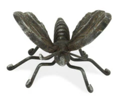 4.25" Black Handcrafted Cast Iron Butterfly Statue -Christmas Decoration Store dcri 5329 3 69217.1587644296