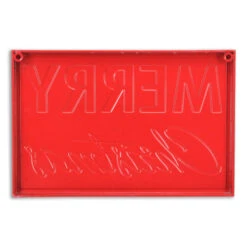 18.5" Red And White "MERRY Christmas" Wall Sign -Christmas Decoration Store dcri 5352 05 51264.1695052446