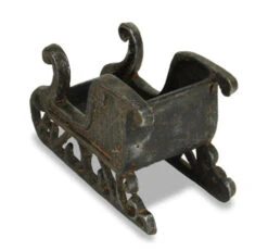 7" Black Christmas Sleigh Contemporary Handmade Tabletop Decor 12 7" Black Christmas Sleigh Contemporary Handmade Tabletop Decor -Christmas Decoration Store dcri 5363bk 5 45528.1587644249