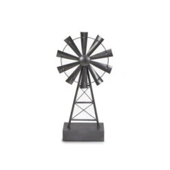20.75" Gray Handcrafted Windmill Tabletop Decor -Christmas Decoration Store dcri 5515l 3 87781.1587644231