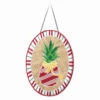 18" Red And Green Striped Pineapple Door Banner -Christmas Decoration Store ddcks2030074 08263.1588360454