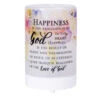 5.75” LED Frosted "Happiness” Religious Cylindrical Watercolor Essential Oil Diffuser -Christmas Decoration Store ddcks20edf12s 68783.1588354038