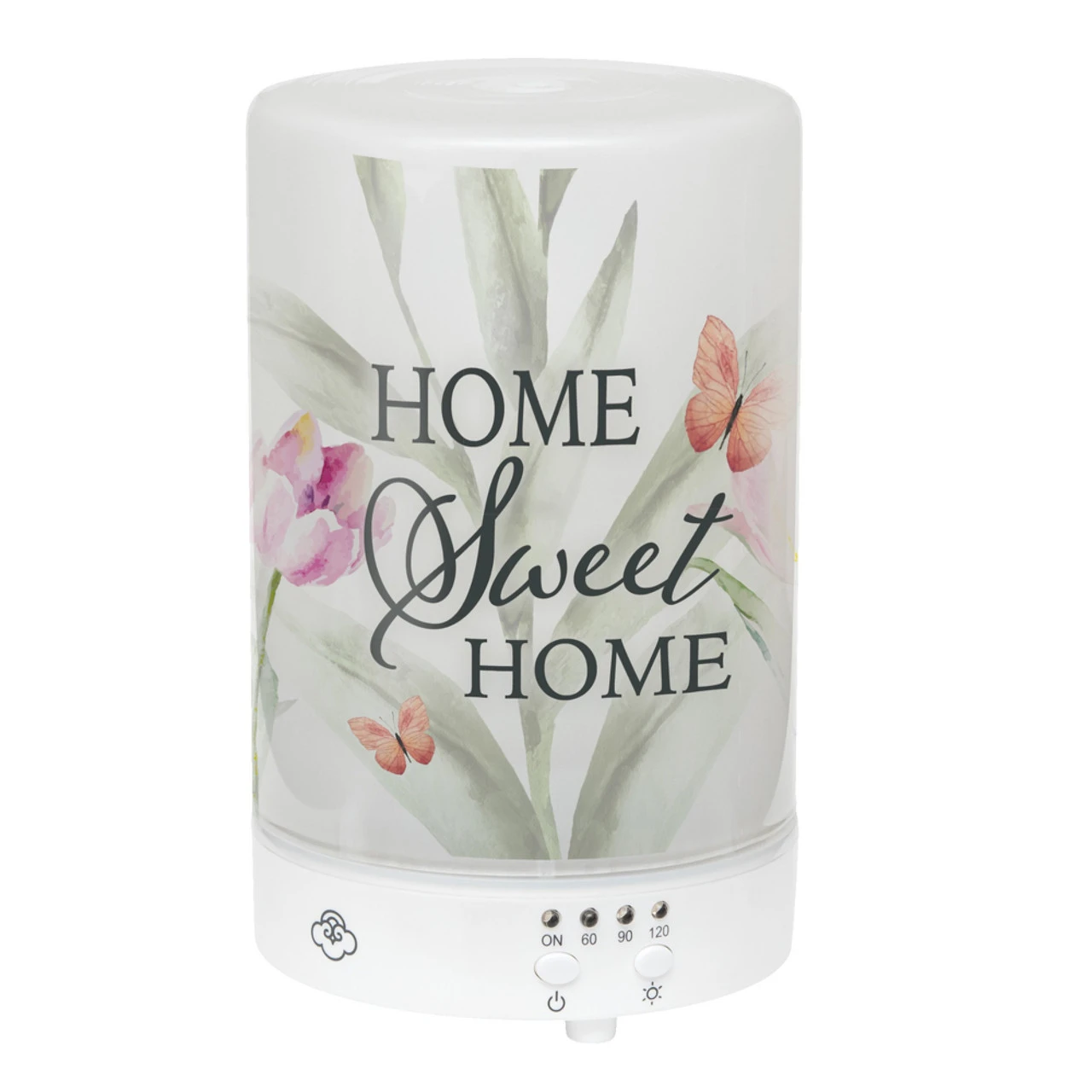 5.75” LED Floral Butterfly “Home Sweet Home” Essential Oil Diffuser 3 5.75” LED Floral Butterfly “Home Sweet Home” Essential Oil Diffuser