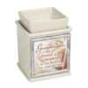 Beige And Silver Colored Granddaughter Interchangeable Candle Warmer 5"
