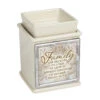 5" White And Brown Rectangular Candle Warmer -Christmas Decoration Store ddcks iw6sd 44529.1588344063