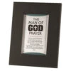 8.5" Black And White Bible Words Rectangular Tabletop Photo Frame -Christmas Decoration Store ddcks pf4015bl 46 27 81647.1588360086