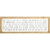 36" Brown And White Bible Quote Rectangular Wall Plaque -Christmas Decoration Store ddcks plkww 30 84091.1588360509