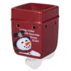 5.25" Red And White Snowman Printed Plug-in Tart Warmer 2 5.25" Red And White Snowman Printed Plug-in Tart Warmer -Christmas Decoration Store ddcks pw26rs 67097.1588370953