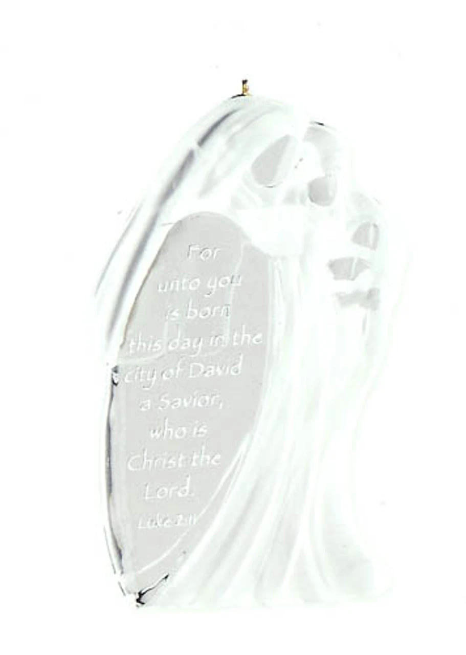 4" Clear Away In A Manger Nativity Christmas Ornament 3 4" Clear Away In A Manger Nativity Christmas Ornament