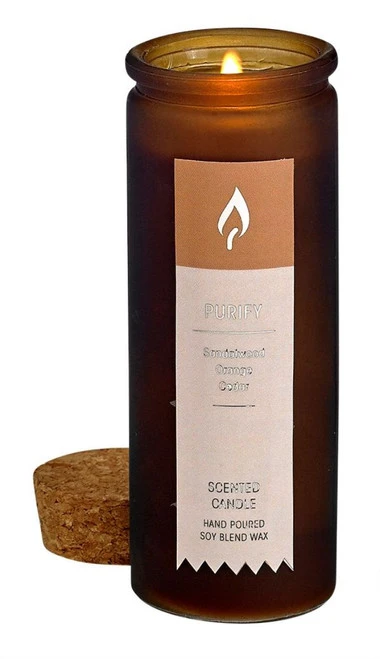 Set Of 4 Amber Elegant Tincture Bottle 4 Oz Aromatherapy Candle, 4.5" 4 Set Of 4 Amber Elegant Tincture Bottle 4 Oz Aromatherapy Candle, 4.5" - Image 2