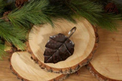 Set Of 6 Autumn Glow Decorative Fall Metal Leaf Pillar Candle Holders 8.25 -Christmas Decoration Store decb fal0725 3 83928.1599873094