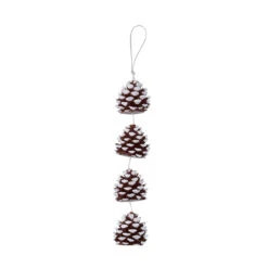 1.5” Sculpted Pine Cones Candle On A Rope - 33473619