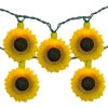 10-Count Sunflower Summer Patio String Mini Light Set, 8.5 Ft Green Wire 2 10-Count Sunflower Summer Patio String Mini Light Set, 8.5 Ft Green Wire -Christmas Decoration Store denniseast 90747 2 08688.1588355028