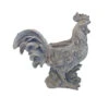 ESSCHERT DESIGN 17.5" Gray Solid Rooster Figure Decorative Planter -Christmas Decoration Store desda zyct203 83737.1588411364