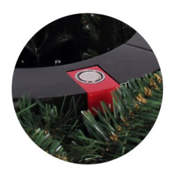 7.5' Pre-Lit Pre-Decorated Gold And Silver Artificial Christmas Tree – Clear LED Lights -Christmas Decoration Store dezy2018 et met 75 6 84375.1587644114