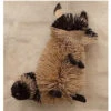 5” Brown And Black Whimsical Bristle Brush Handcrafted Raccoon Hanging Ornament - 33479728 -Christmas Decoration Store dgold brushor38 00010.1588354488