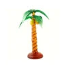 4.5" Amber And Green Palm Tree Art Glass Animal Figurine - 33480172 -Christmas Decoration Store dgold ma 072 10421.1588344108