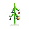 6" Green Glass Tree With Multi-Color Song Birds Ornaments 1 6" Green Glass Tree With Multi-Color Song Birds Ornaments -Christmas Decoration Store dgold tr 005 84203.1588363230