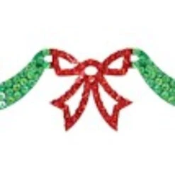 72" Lighted Green Bow And Swag Hanging Christmas Window Silhouette Decoration 7 72" Lighted Green Bow And Swag Hanging Christmas Window Silhouette Decoration -Christmas Decoration Store dhof204798 05 03 39040.1599267887