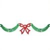 72" Lighted Green Bow And Swag Hanging Christmas Window Silhouette Decoration 1 72" Lighted Green Bow And Swag Hanging Christmas Window Silhouette Decoration -Christmas Decoration Store dhof204798 05 45336.1588405764